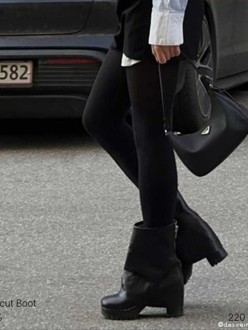 Swedish Hasbeens Black Bootcut Boot Size 37 - Picture 3 of 11